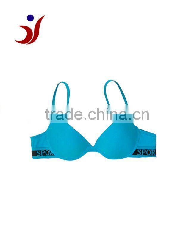 hot sell lady sports bra coobie bra push up bra