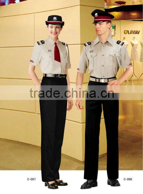 Cheap Custom made Free Size Security Uniform SEJC0003 Ladied Security Uniform