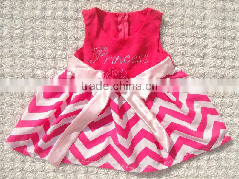 2014 summer new design fashion baby pricess dress Bella Petti baby dress for sissy