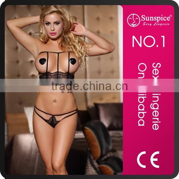 Plump women sexy mature plus size lingerie Hot sexy lingerie open bra