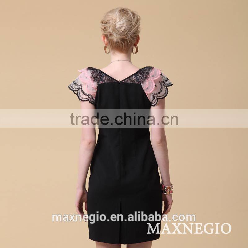 2015 hot sale simple cute casual short pencil dress