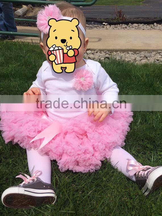 New Baby Girl Tutu Skirt Chiffon Lace Princess Latin Dance Party Pettiskirt Ruffles Kids Bow Silk Ballet