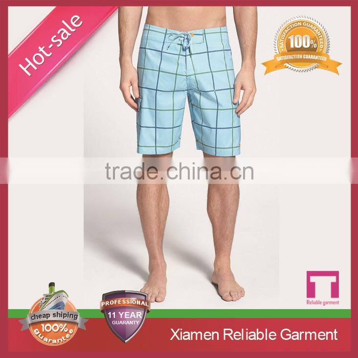 2015 wholesale custom made men beach short/ summer hot beach men short