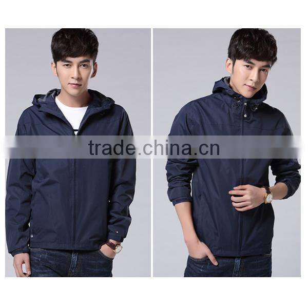 2015 High Quality Men Spring Jacket 100% Cotton Work Jacket China Wholesale Custom Men Work Jacket