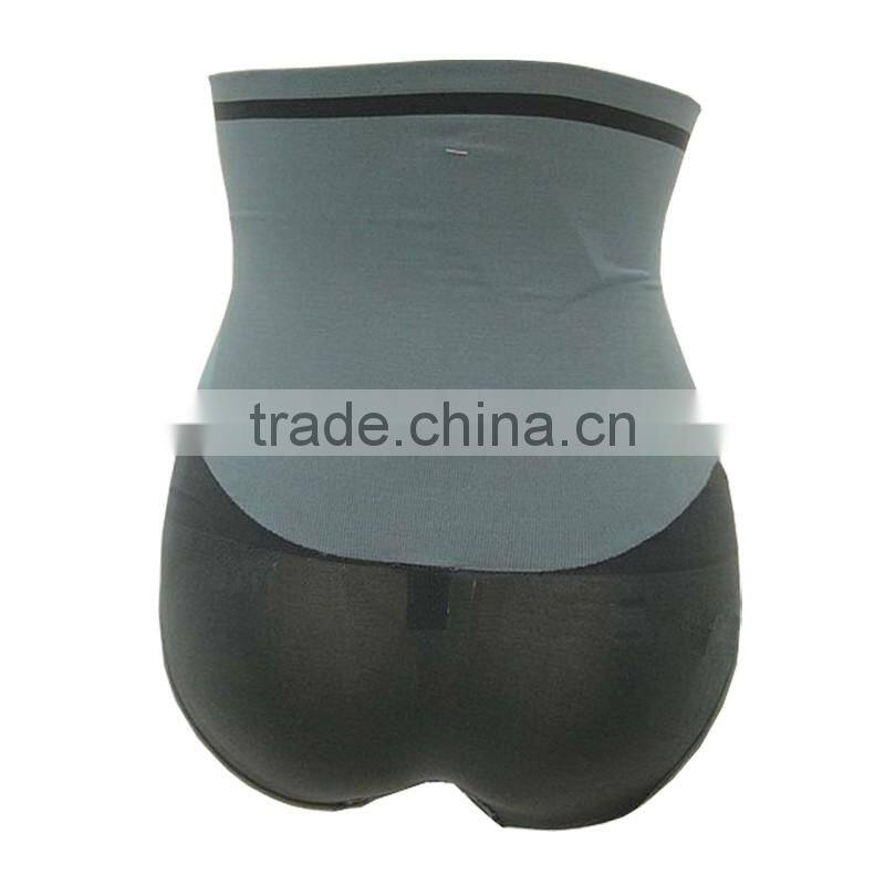 Contrast color high waist women shapewear panties seamless tight control panties