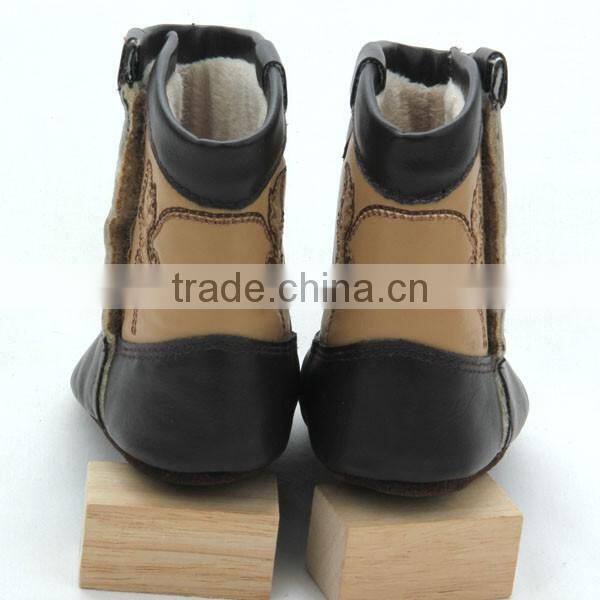 Warm fashion waterproof sole sole baby wholesale cowboy boots
