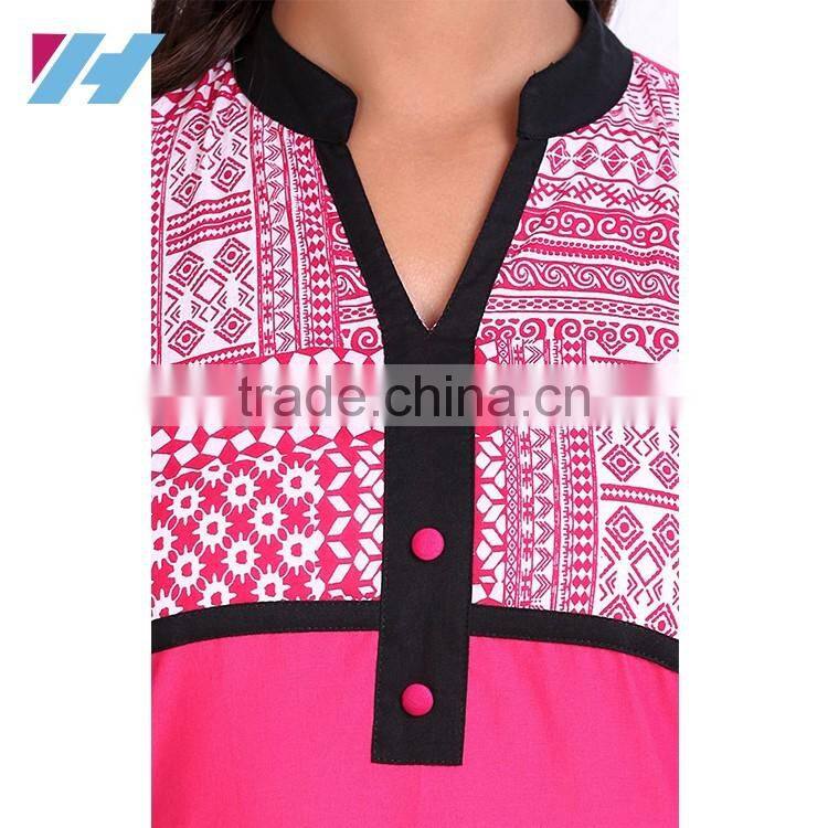 Ladies New Fashion Apparel Fancy Long Kurta Design