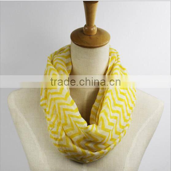 Newest Fashion Voile Printed Neckerchief