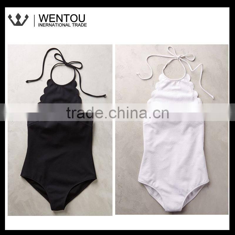 New Arrival Personalized Scalloped Tankini