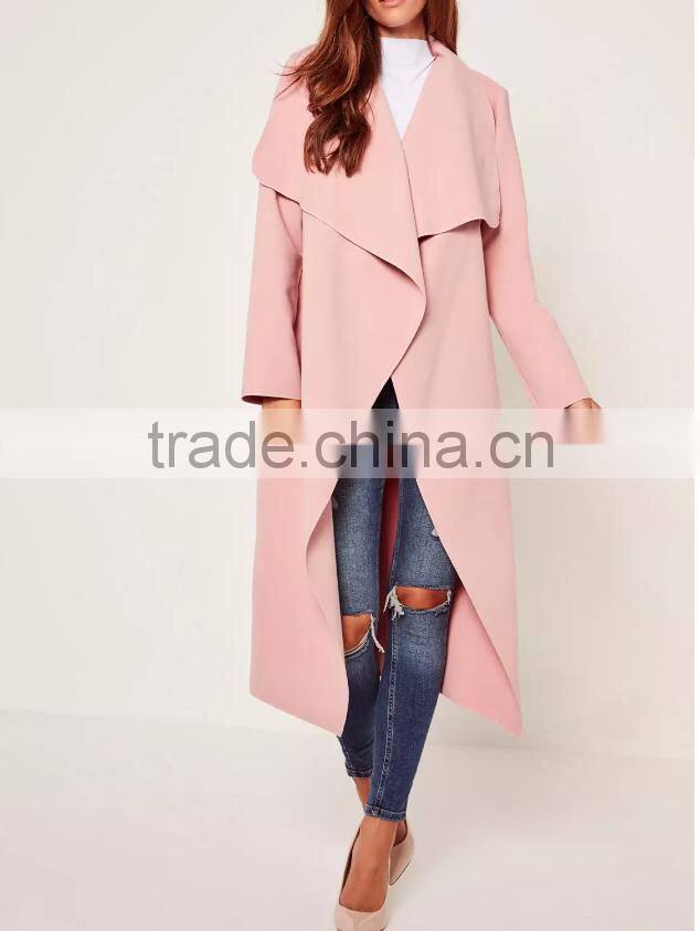 2017 Latest Women Coat, High Quality Customized Ladies Coat