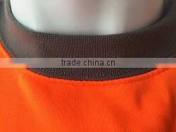 Polyester inner brush fleece jacket safety sweatshirt meet EN ISO20471