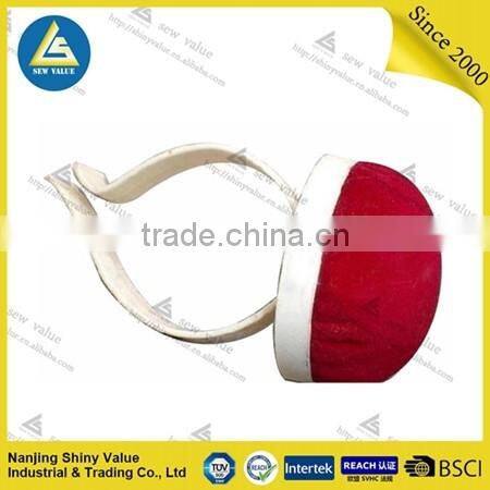 Factory supply high quality daily life use wrist pin cushion for needle organization