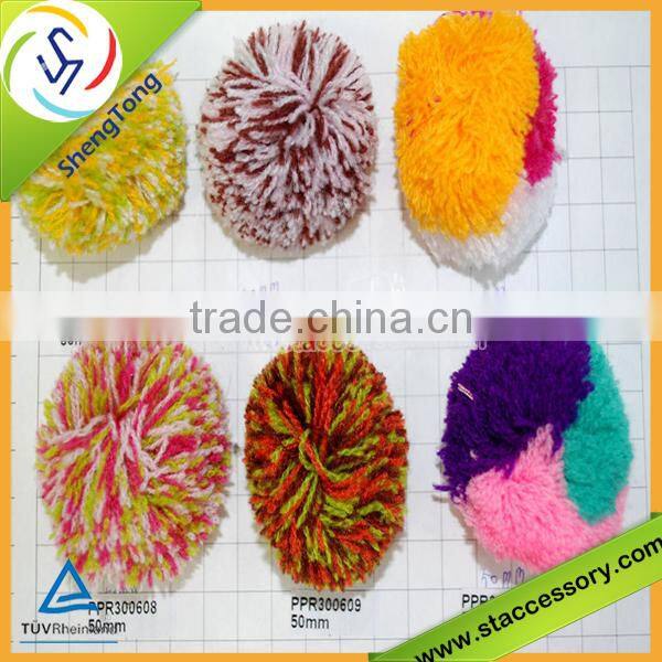 hot sale plush pompon/fur pompon