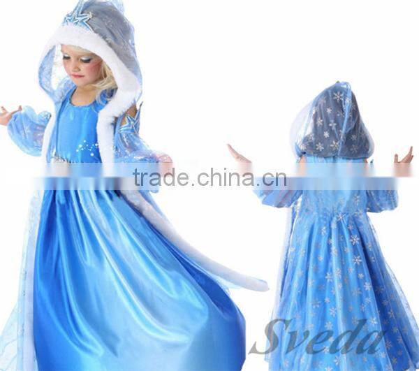 Hot Movie cosplay costume dress for girls evening dress latest dress designs for children