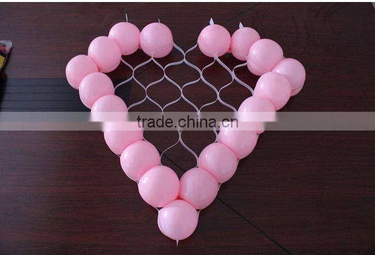 Heart Shaped Balloon grid for balloon wall decoration wedding accessories
