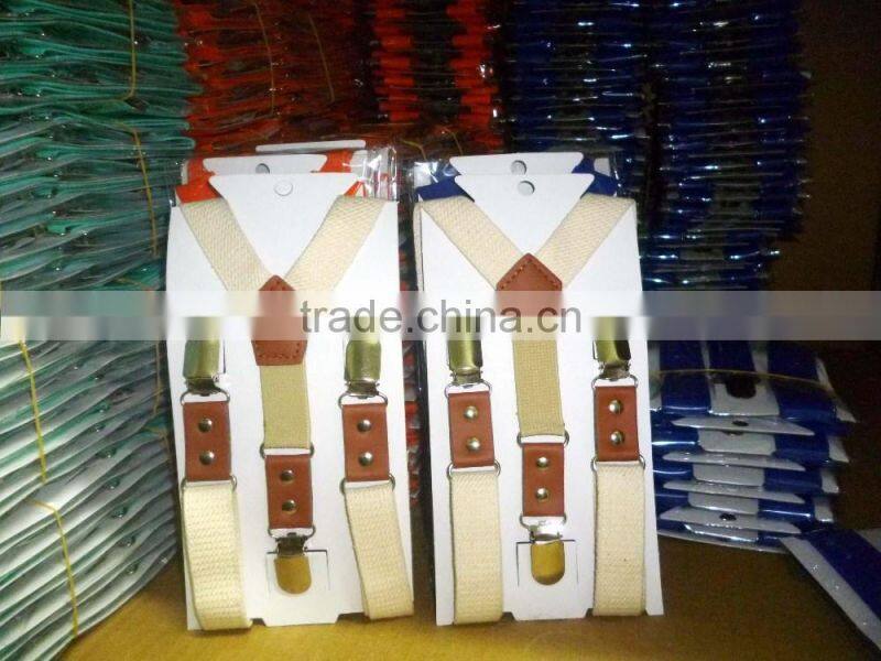 New Toddlers Suspender 2cm Strap Clip-on Y-Back Boys & Girls Children Elastic Wedding Suspender Good Quality
