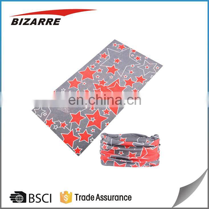 Best supplier custom logo polyester bandana printing