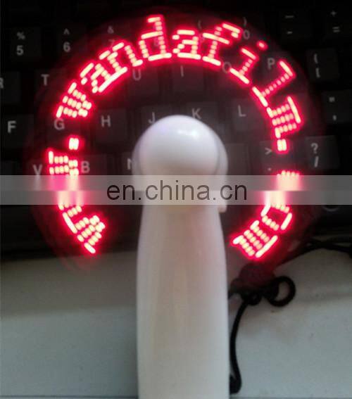LED message fan, LED fan, hand fan for christmas decorations
