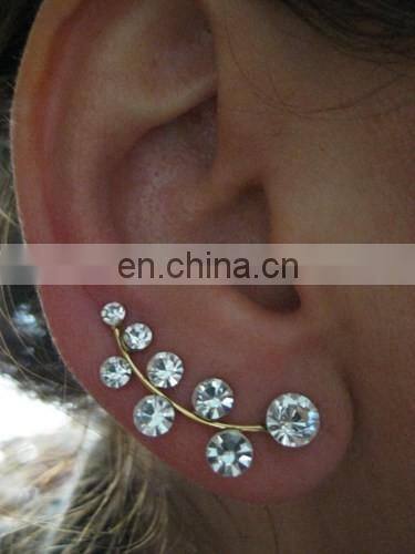 Daisy Ear Sweep Wrap Cuff Earring