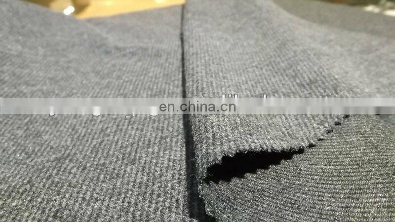 Brushed polyester rayon suiting fabric