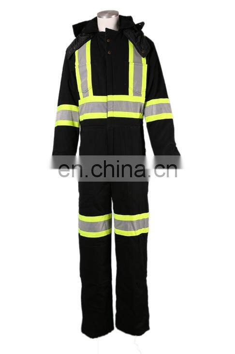 winter reflective tapes protective coverall safety coverall