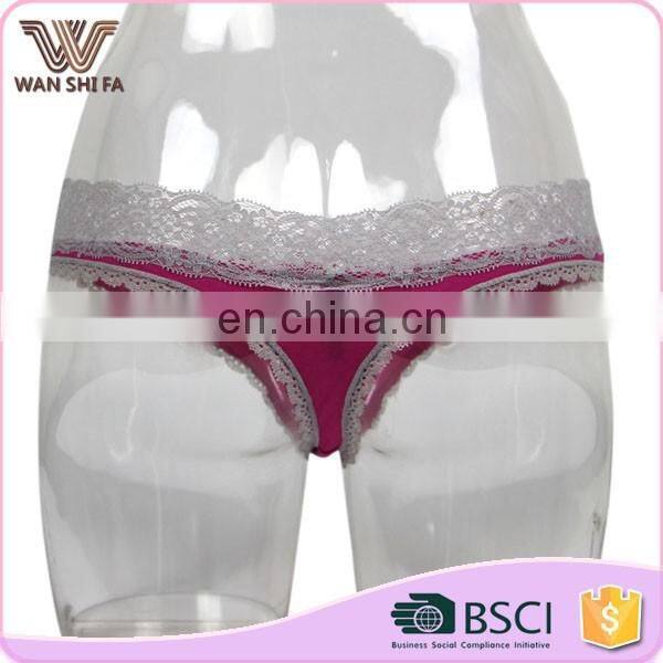 Cute low waist anti bacterial high quality little girls underwear panty