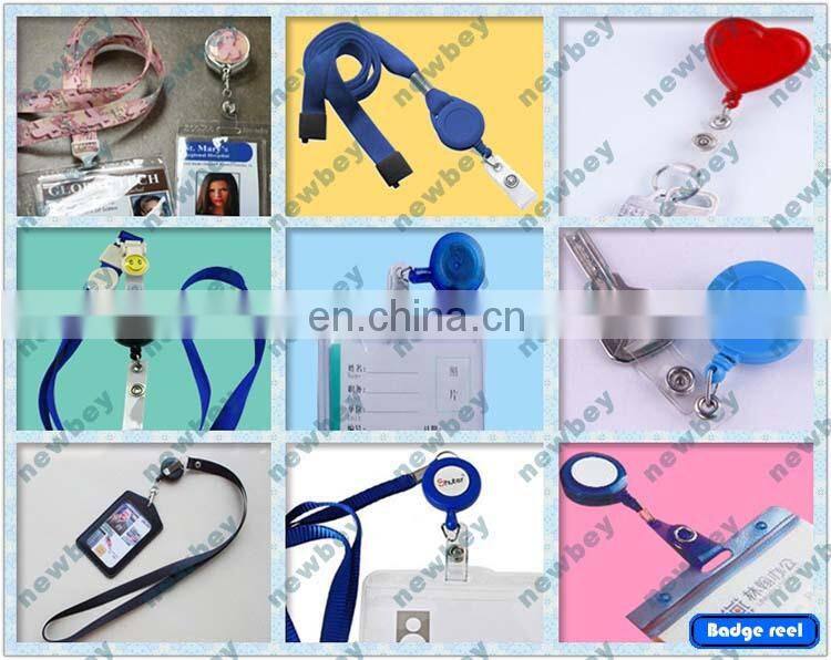 Promotional custom retractable id badge reel yoyo