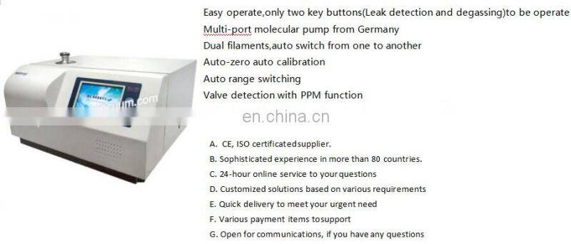 EVP ESFJ-231Helium Mass Spectrometer Leak Detector Helium Detector With CE