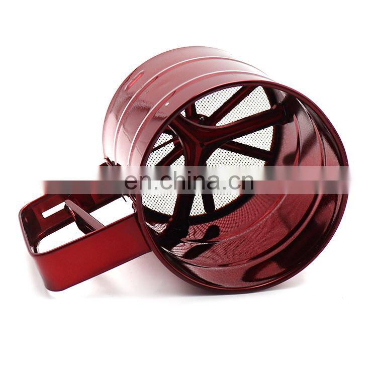 Handheld Cup Shape Stainless Steel Flour Sifter