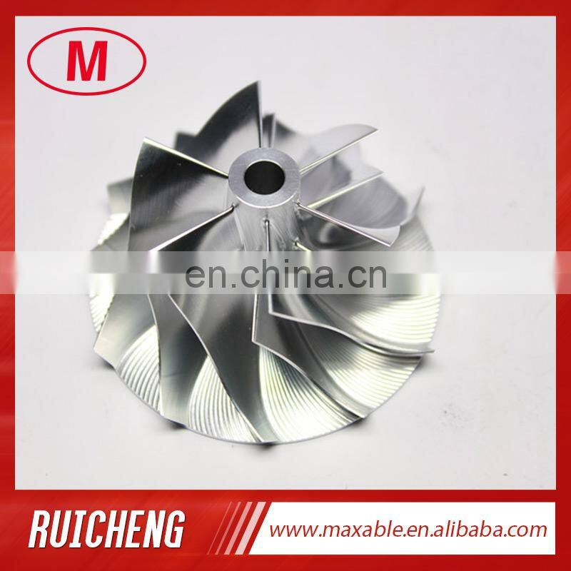 HT12B 41.00/56.00mm 6+6 BLADES high performance Turbo aluminum 2618/milling/Billet compressor wheel for 14411-31N03
