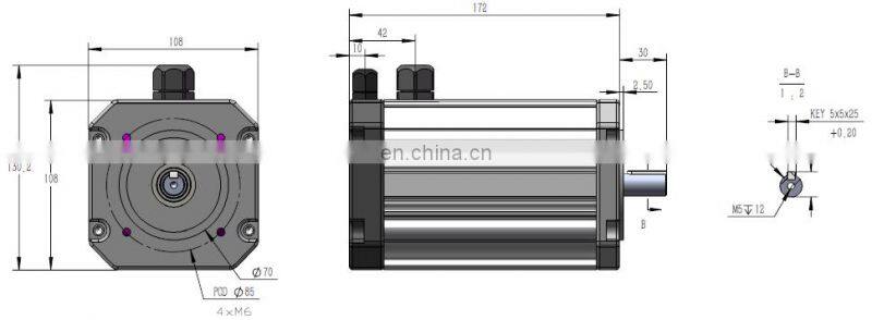 rich experience 750w 3000rpm brushless 24v dc motor