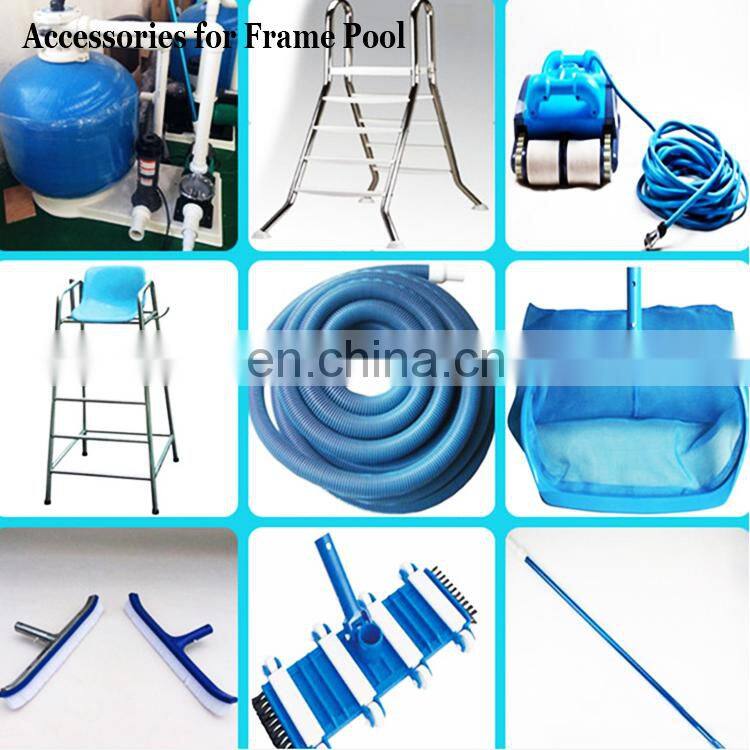Factory Price Rust Resistant Free Standing Metal Frame Swimming Pool For Sale