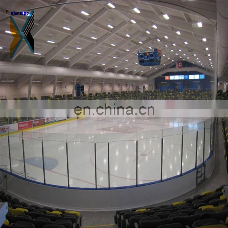 hdpe ice hockey dasher board system/polyethylene fence plastic panels/portable soccer wall