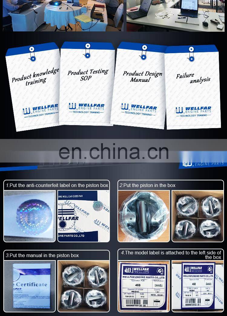 6BD1 Diesel Auto Engine Piston STD 5-12111-777-0 FOR ISUZU