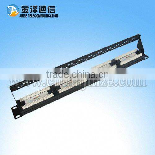 high standard 24 Port matel Cat6 Patch Panel