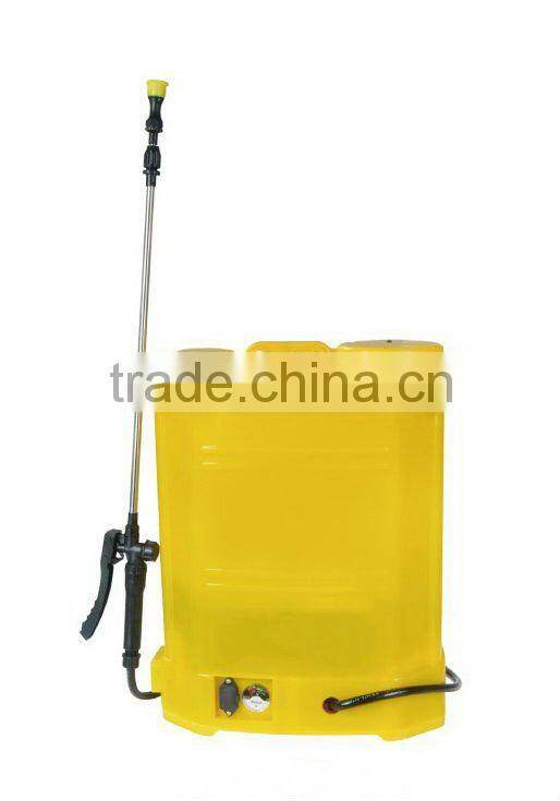 (23647) 16L water plastic backpack portable battery operated agricultural electric sprayer