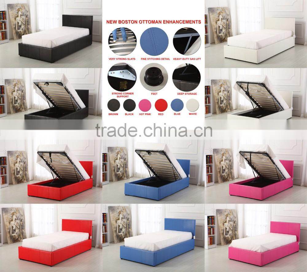 romatic european rural style divan bed design