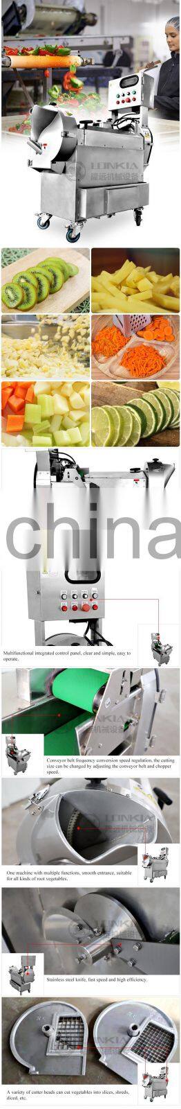 Food Processing Industries Multifunctional Vegetable Slicer Machine Vegetable Cutter Cutting Machine