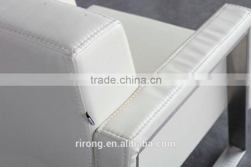 Pashmina leather armrest furniture living room sofa set 8059