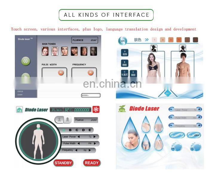 Sales Beauty salon/home use/hospital diode laser diode hair removal 808nm machine