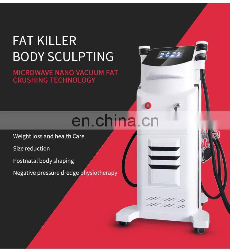 Factory price Microwave Nano lightwave Weight Loss machine RF body shaping instrument Vacuum Negative Pressure Slimming machine