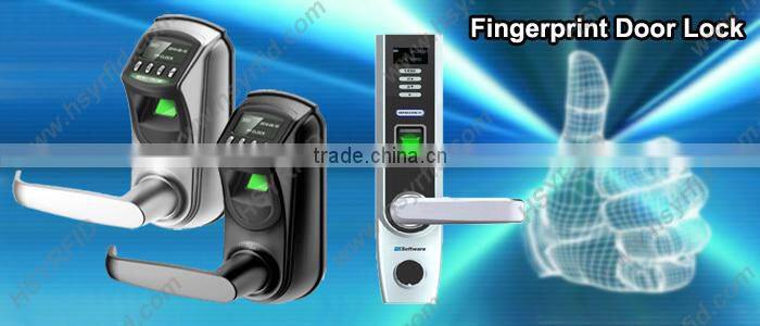2016 New Zinc Alloy Biometric Fingerprint Door Lock for Wooden and Glass Door