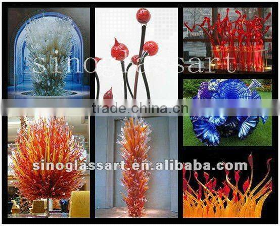 Luxury Green Decoration Hotel Lobby Lighting