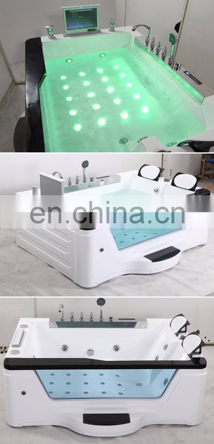 cheap acrylic glass whirlpool bathtub poland