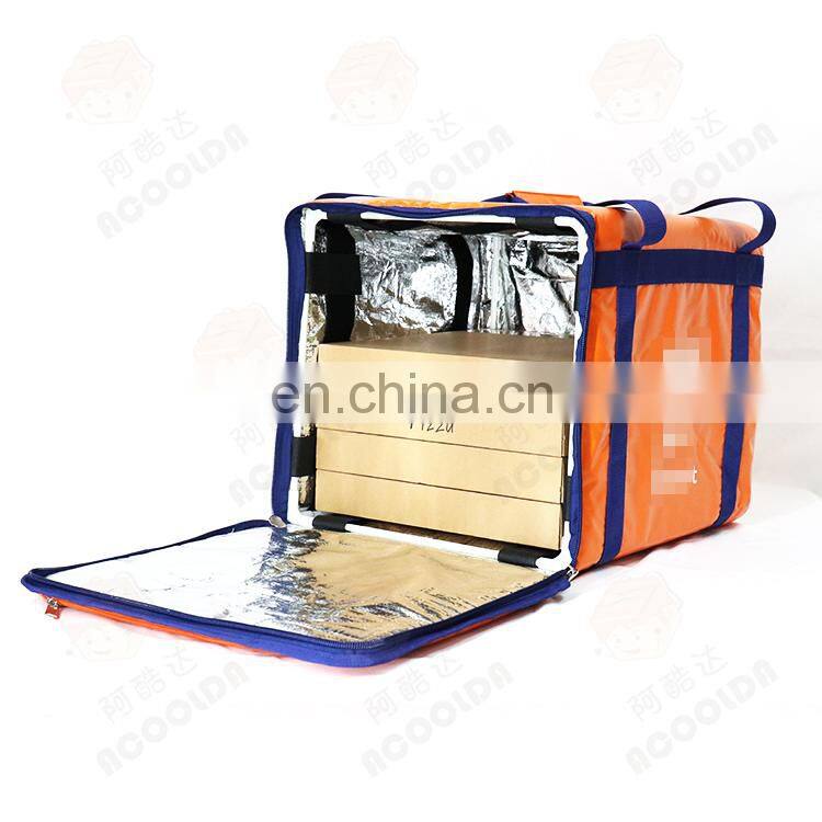 Ghana Commercial cake heat insulated food bags cooler backpack