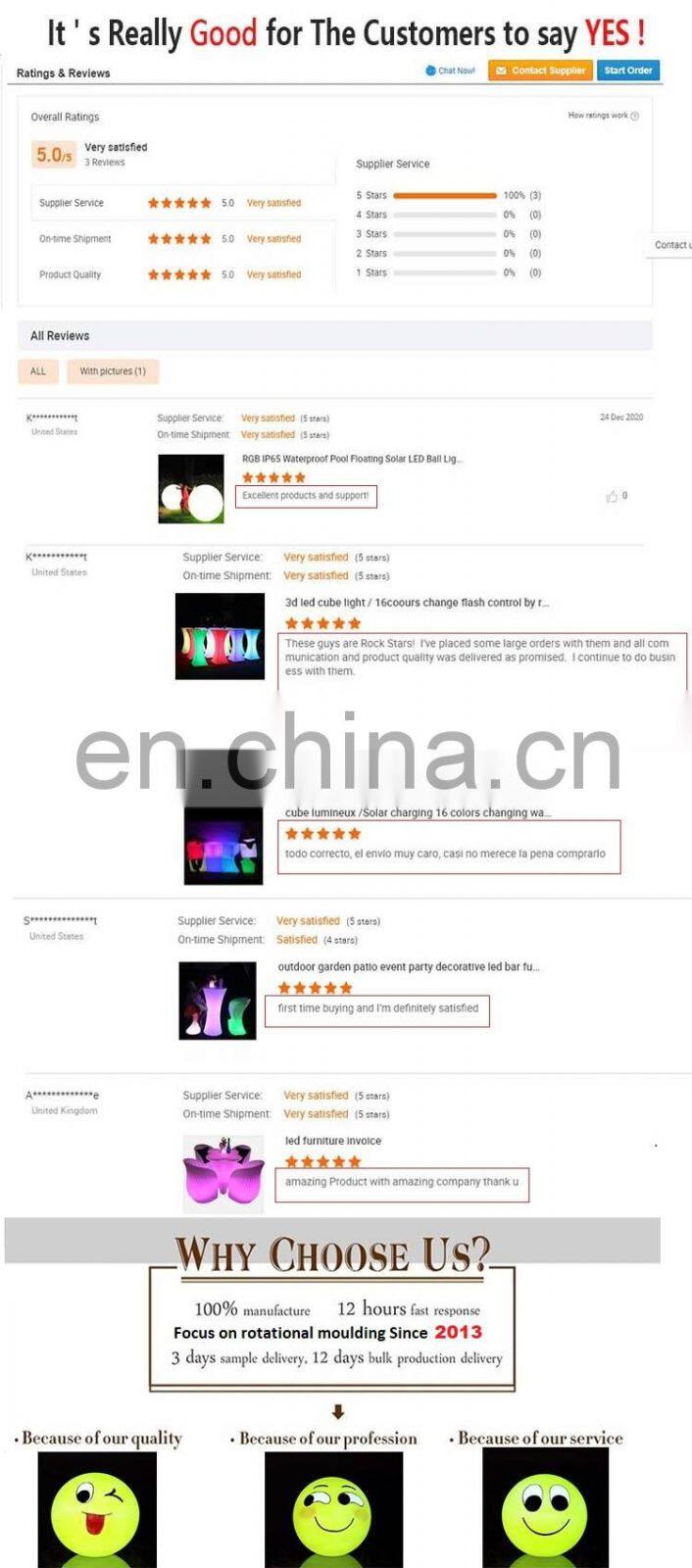 straight led mobile bar portable led light modern bar counter waterproof for sale