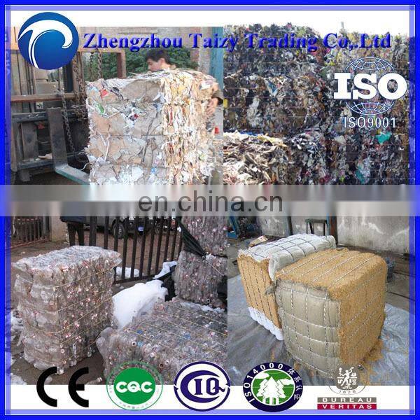 Hydraulic Vertical cotton bale price bale of used toys pet bottle scrap in bale