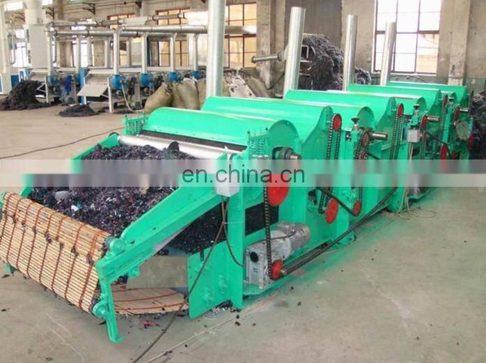 Low noise textile industry use cotton fiber wool opener machine for sale