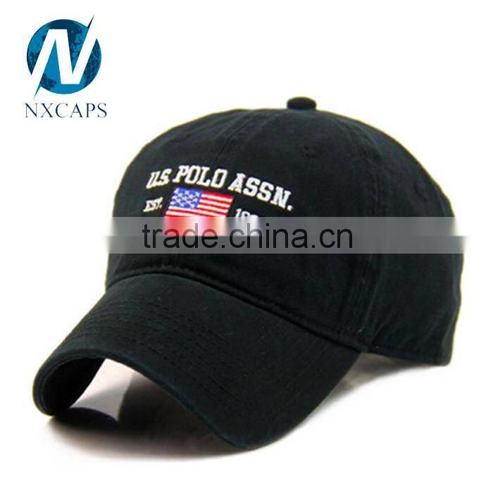 Cheap Custom two-tone Embroidery Baseball Cap 6 panel curve sandwich bill baseball cap hat