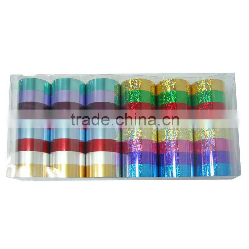 Ribbon/Plastic Ribbon for Holiday Party/bows making material